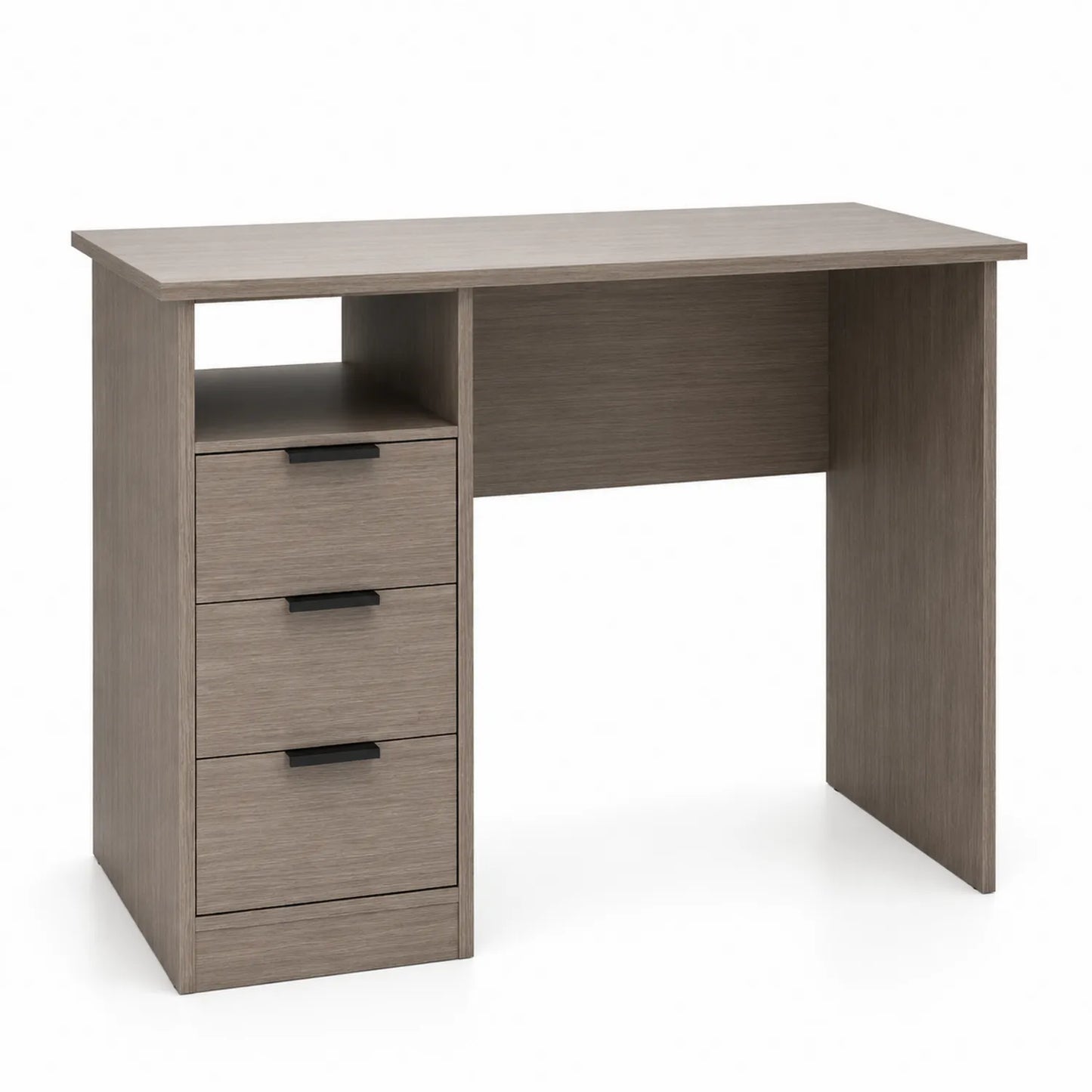 Scrivania in Legno Compensato con Cassetti 120x50x75 cm