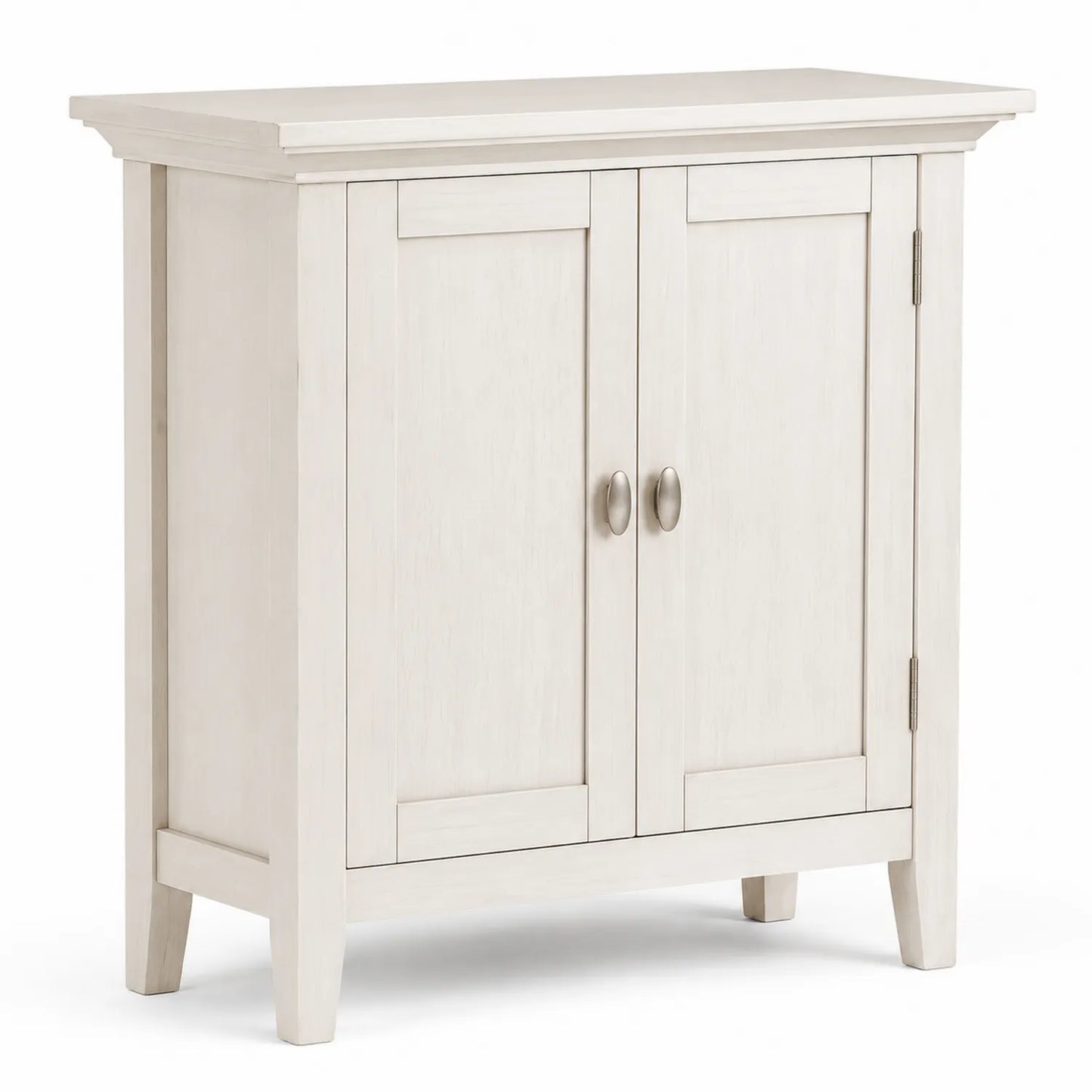 Mobile contenitore in legno bianco 80x90x30 cm