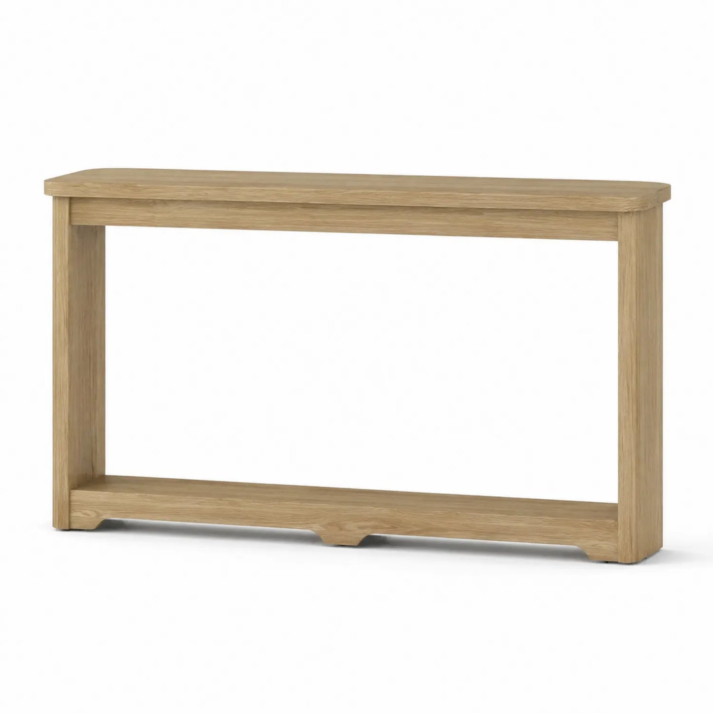 Consolle Rettangolare in Rovere Chiaro 120x80x35 cm